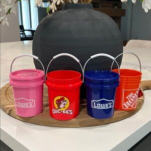 Cute!! Mini Buckets 
bundle ❤️💕💙